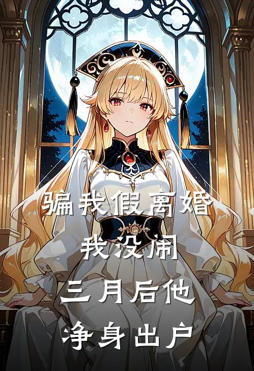 骗我假离婚,我没闹,三月后他净身出户了