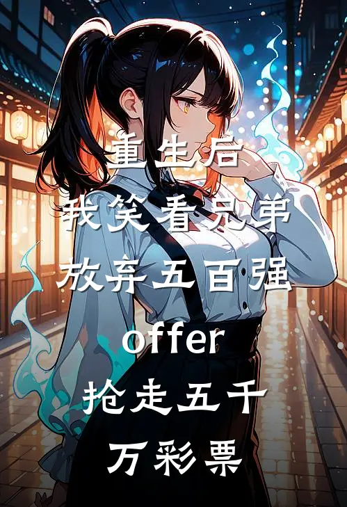 重生后，我笑看兄弟放弃五百强offer，抢走五千万彩票