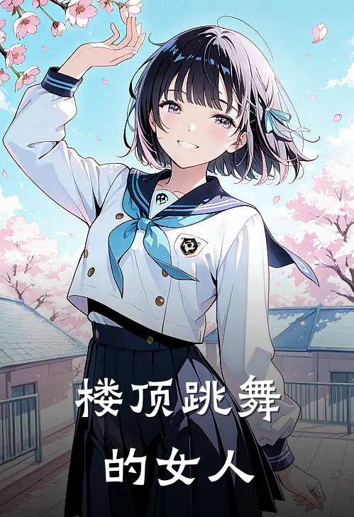 楼顶跳舞的女人