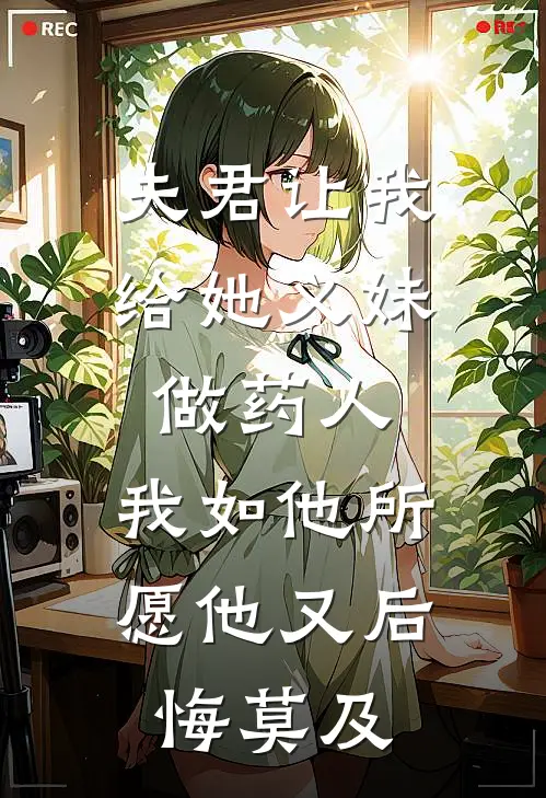 夫君让我给她义妹做药人，我如他所愿他又后悔莫及
