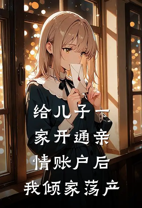 给儿子一家开通亲情账户后，我倾家荡产