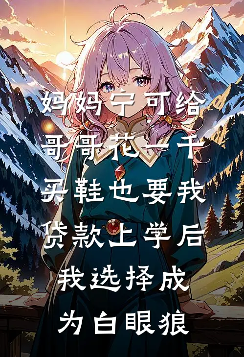 妈妈宁可给哥哥花一千买鞋也要我贷款上学后，我选择成为白眼狼