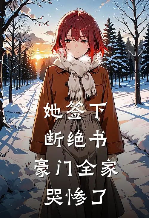 她签下断绝书，豪门全家哭惨了