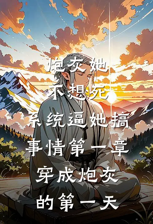 炮灰她不想死，系统逼她搞事情第一章穿成炮灰的第一天