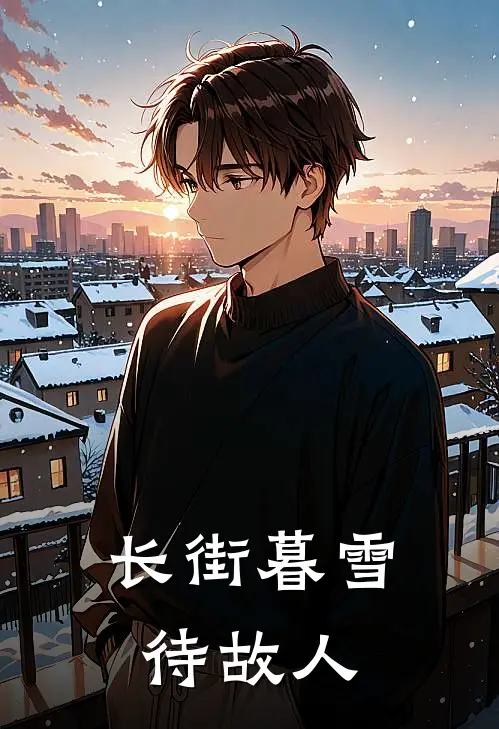 长街暮雪待故人